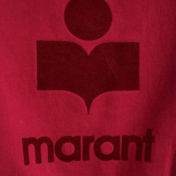 Isabel Marant Etoile Moby Pink Sweatshirt - Picture 7 of 10